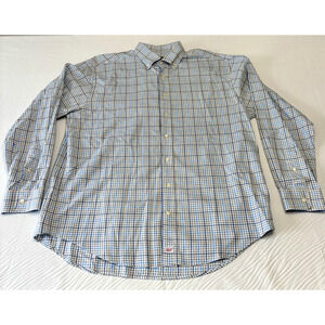 Vineyard Vines Men's Size L Murray Long Sleeve Classic Fit Gingham Plaid Shirt